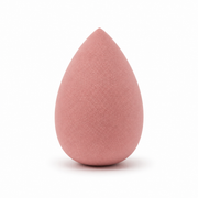 Novelle Blender, a dusty rose teardrop makeup blending sponge